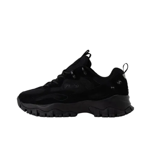 FILA Ray Tracer Tr 2 Cushioning Low-Top Casual Shoes Men's Black