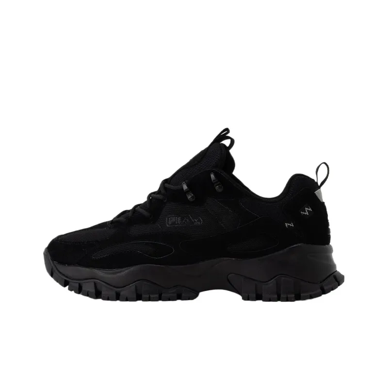 FILA Ray Tracer Tr 2 Cushioning Low-Top Casual Shoes Men's Black-0