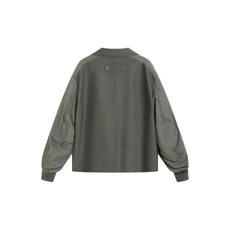 SAME FLOW Business Suit Unisex Pine Green-1