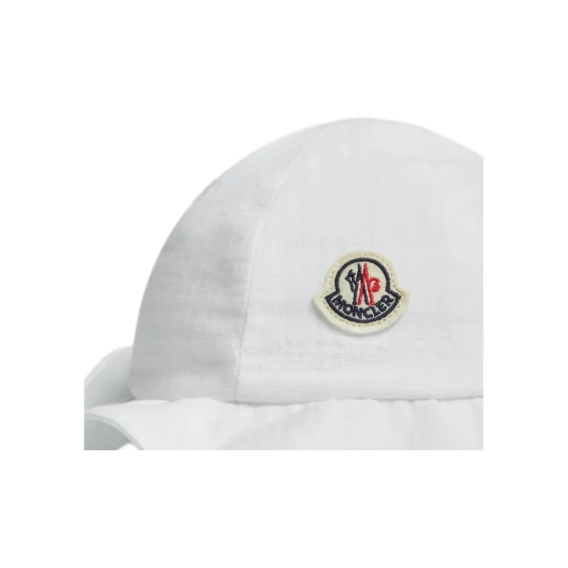 Moncler Enfant Logo patch Bucket Hat-2