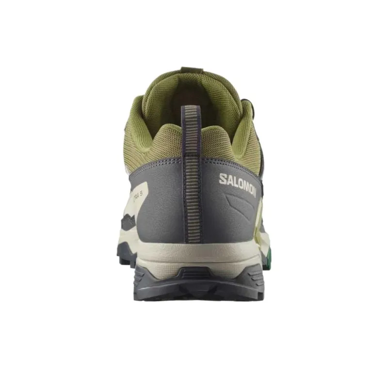 SALOMON X ULTRA 5 Abrasion-Resistant Low-Top Trekking Shoes Men's Green-3