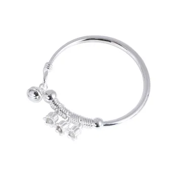 JINLUWANG 999 Fine Silver Sterling Silver Bracelets Women's