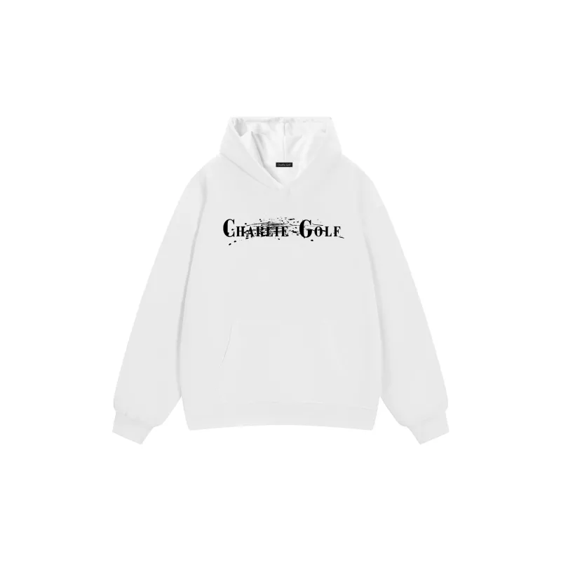 CHARLIE GOLF Sweatshirt Unisex White-1