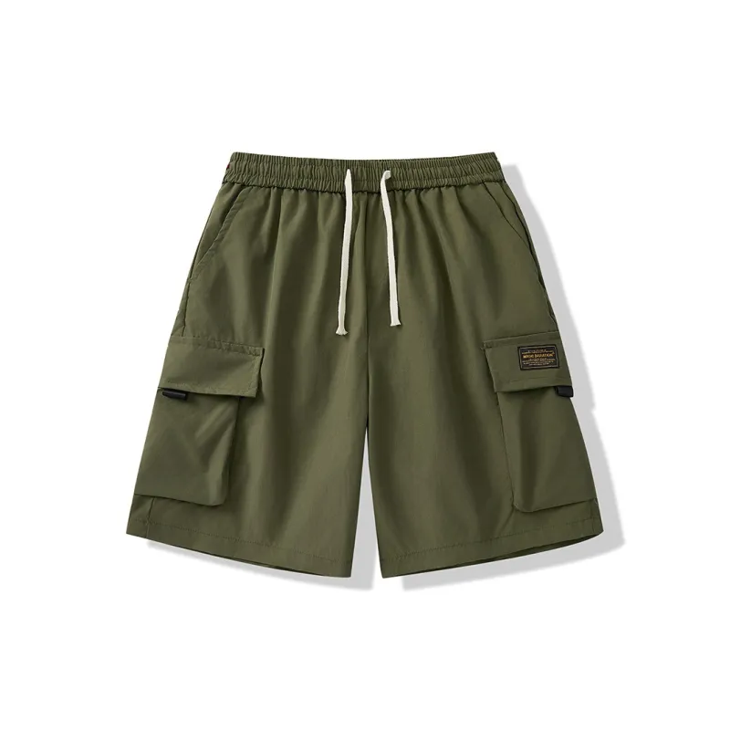 Warrior Huichao Riding The Wind Collection Cargo Shorts Unisex-3
