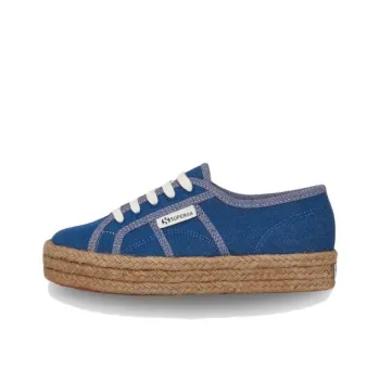 SUPERGA 2730 Rope Reverse Espadrilles Women's Blue