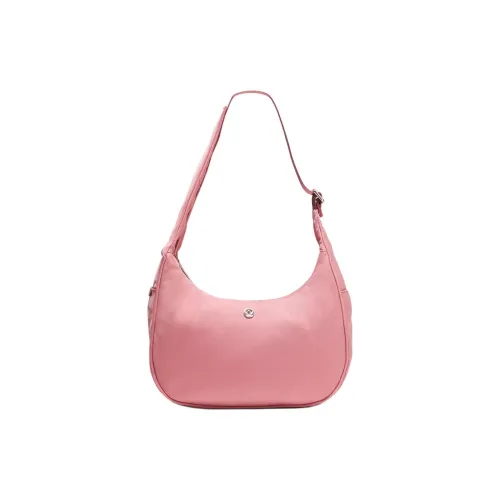 Lululemon Nylon Handbag Shoulder Bag Regular Women's Pink