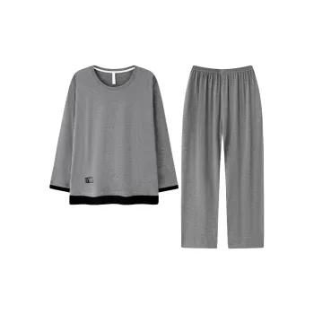 Huggy Kissy Pajama Set Men's Gray