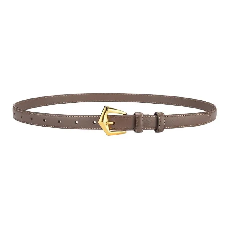 TUCANO Cow Split Leather Belts Women's Width 2cm-3