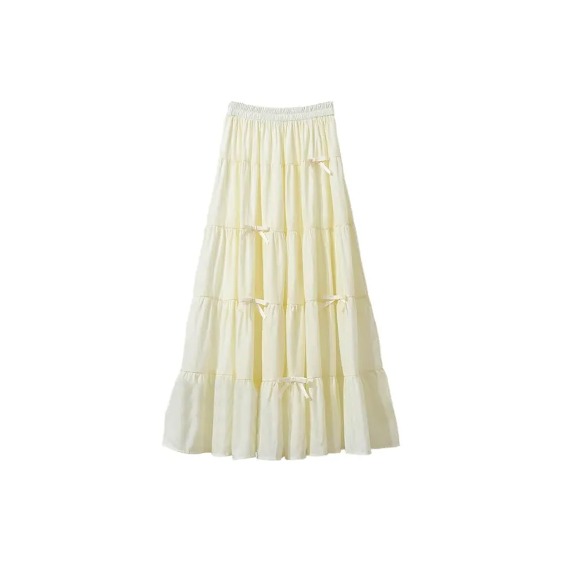 LEMON FAIRY Casual Long Skirts Women's-13