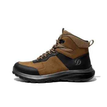 S. T.DUPONT Ankle-Length Outdoor Boots Men's Khaki