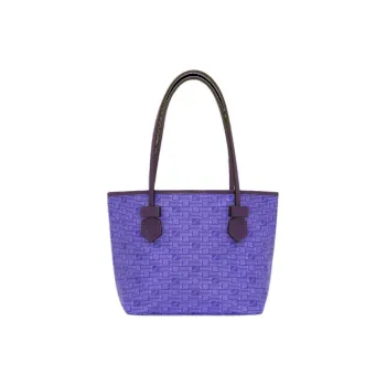 MOREAU Canvas Tote Bag Shopping Bag Handbag Shoulder Bag Small Size Women's Purple