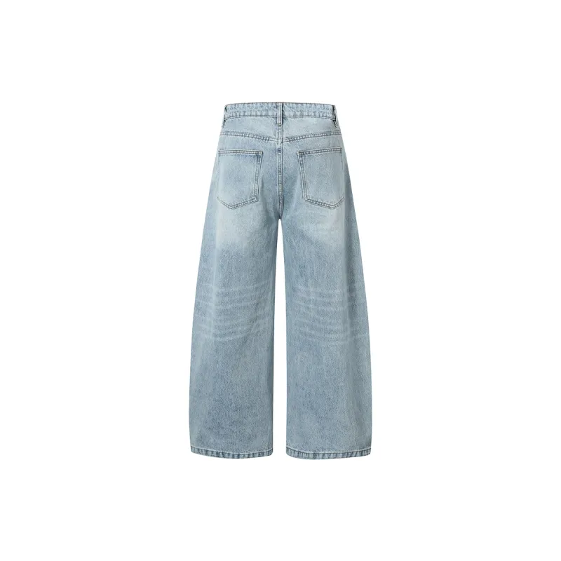 COOLALPACA Loose Fit Wide Leg Jeans Unisex-1
