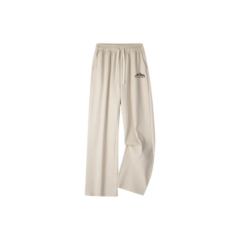 TINA GIA Knitted Sports Pants Unisex Khaki-5