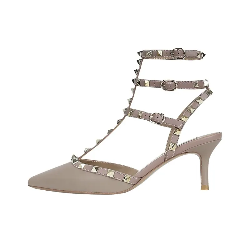 CZRSK Slim Heel High Heels Women's-0