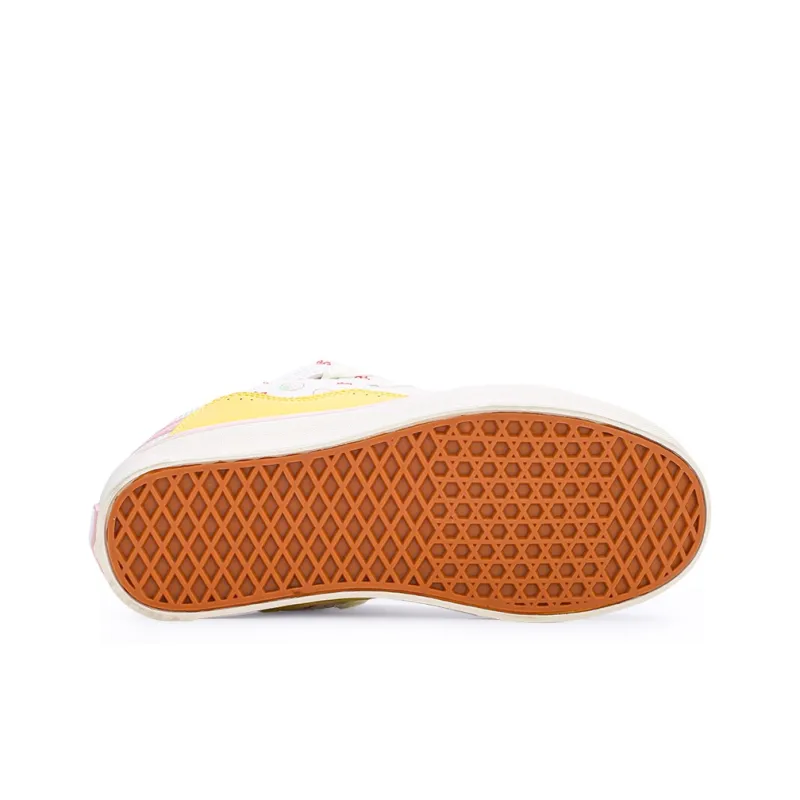 GLO BULL Coverage Wear Resistant Lightweight Breathable Slip Resistant Low Top Skateboard Shoes Unisex Beige Pink-5