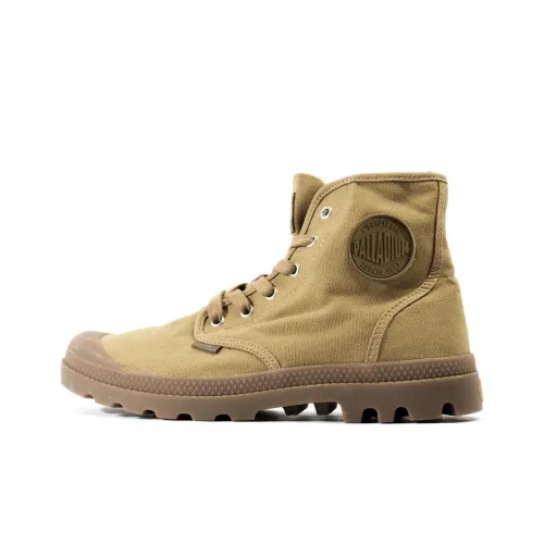 Palladium Pampa Ankle Boots Men's Brown