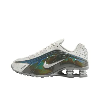 Nike Shox R4 White Iridescent Women's