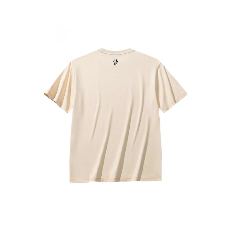 Anta Basketball Collection T Shirt Unisex Moon White-1