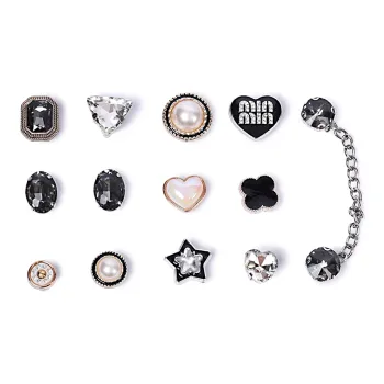 ZUOWEISHIJIA Resin Refined Versatile Shoe Charm Unisex