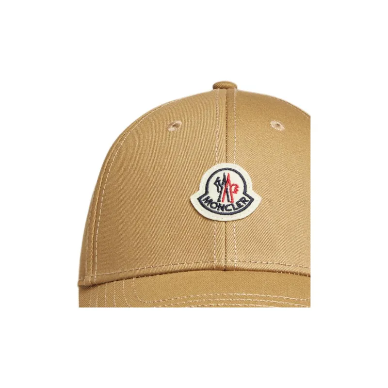 Moncler Logo Patch Curved Peak Baseball Cap-2