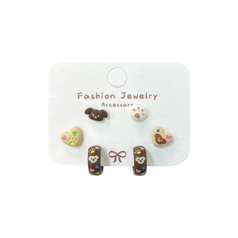 Muyan Alloy Stud Earrings Women's-0