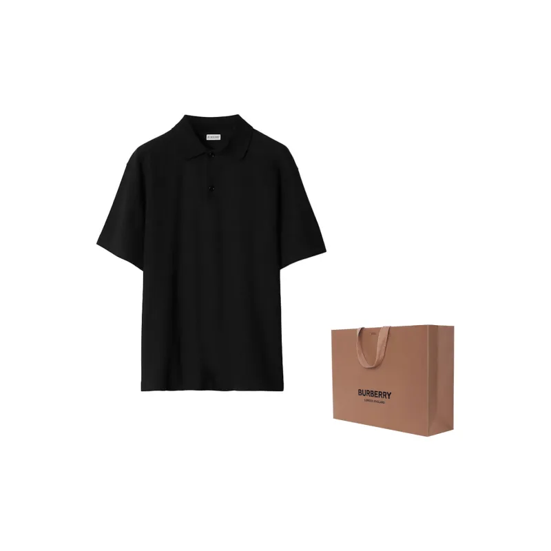 Burberry Piqué weave Cotton Polo Shirt-7