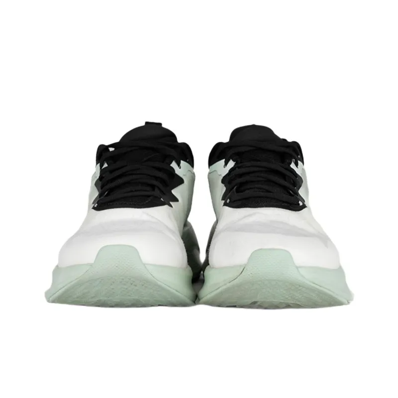 Anta Cloud Trail Cushioning Lightweight Wear-Resistant Low-Top Sprint Running Shoes Men's White Green-2
