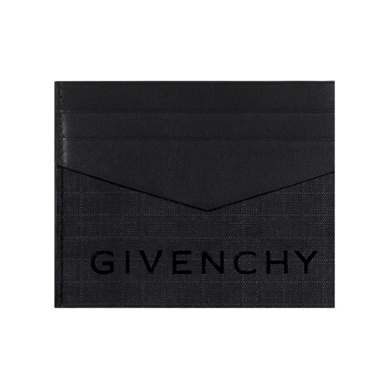 GIVENCHY 4G Polyamide Card Clip Card Holder Men's Black-2