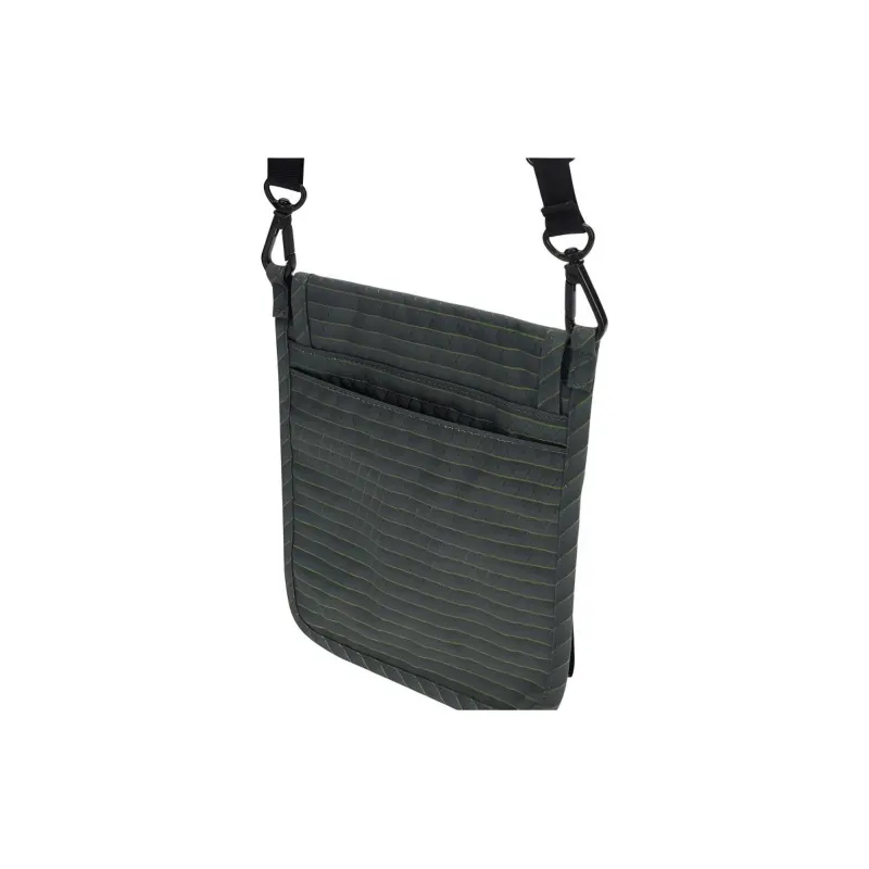 KOLON SPORT Nylon Crossbody Bag, Shoulder Bag Mini Unisex Forest Green-4