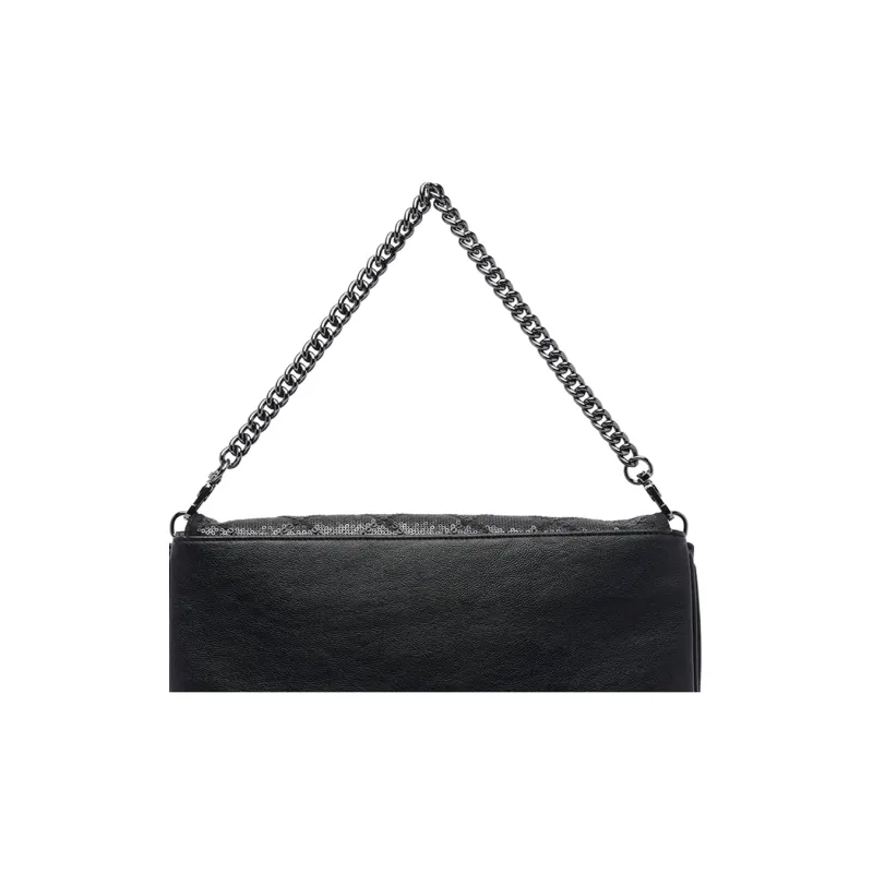 LIU·JO Polyester Messenger Bag, Handbag, Shoulder Bag Tubas Women's Black-4