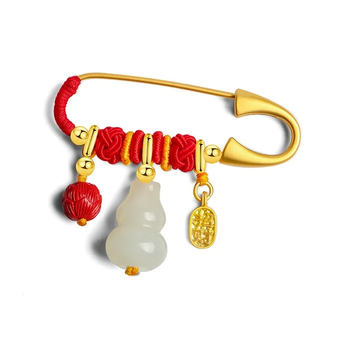 YINXIANGMOU Pendants Pale Greenish White Jade Unisex-8