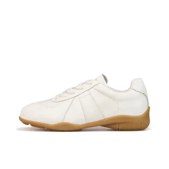 Joy&Mario Breathable Lightweight Low Top Casual Shoes Women's Beige