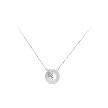 Ancient Jewelry Chalcedony Jade Necklaces Women's