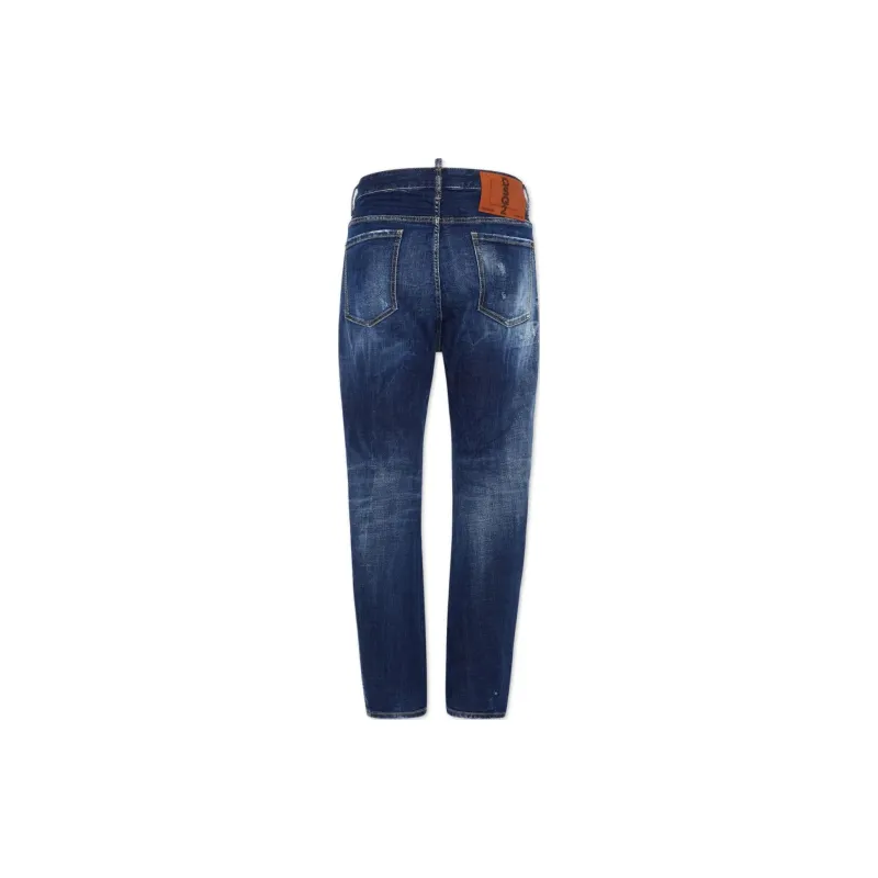 DSQUARED2 Distressed Stretch cotton Jeans-1