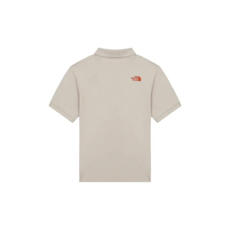 THE NORTH FACE Polo Shirt Men's White Sand-1