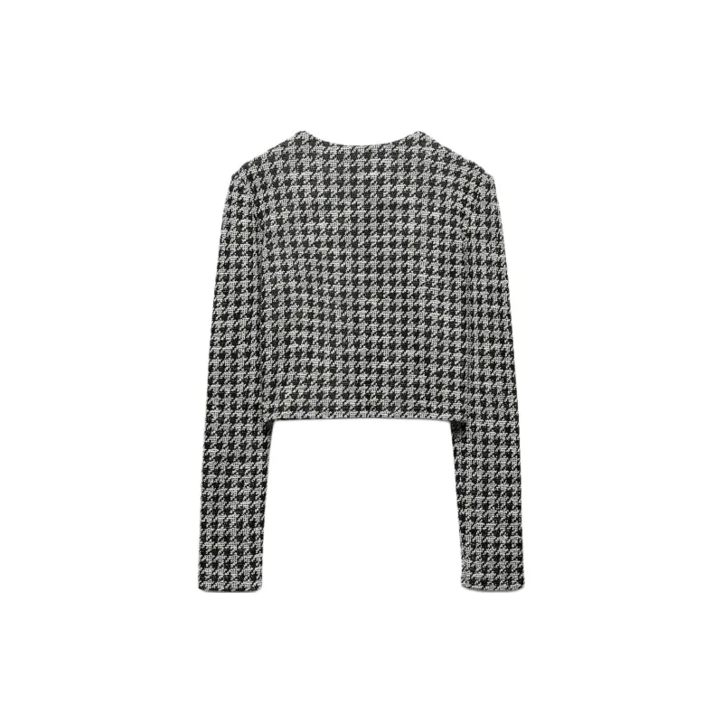ZARA Jackets Coats Women's ** Black/White-1