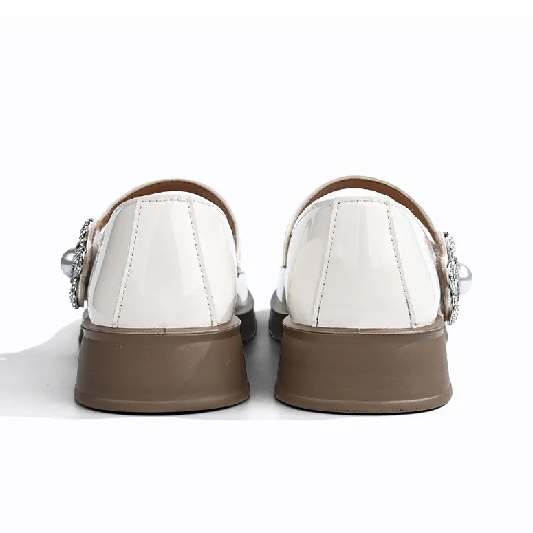 RENBEN Loafers Women's Ecru, Khaki-9