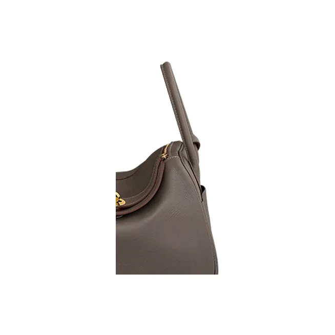 HERMES Lindy Evercolor Leather Handbag, Shoulder Bag Women's-4