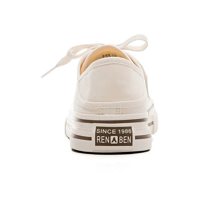 RENBEN Abrasion Resistant, Breathable, Lightweight Low Top Canvas Shoes Women's-10
