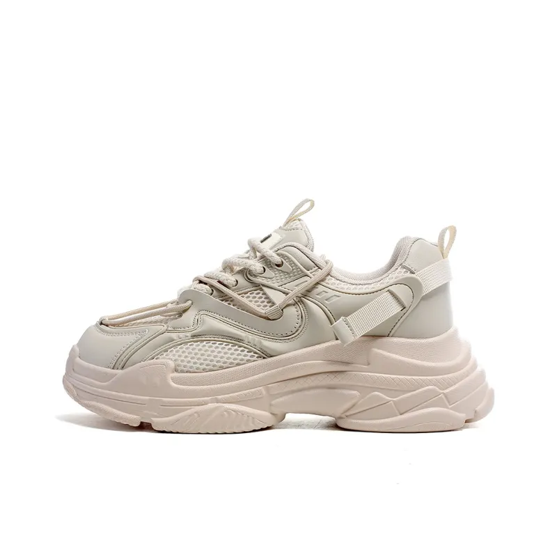 HACKBUTEER Low-Top Chunky Sneakers Unisex Box Included-1
