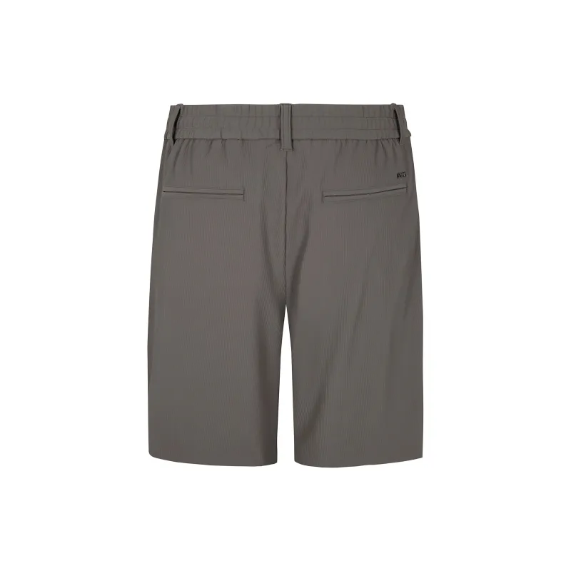 EMPORIO ARMANI Canneté effect Stretch Nylon Bermuda Shorts-1