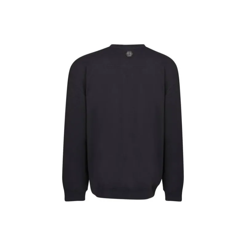 PHILIPP PLEIN Skull Printed Crewneck Sweatshirt-1
