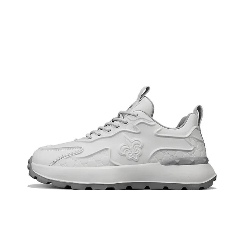 NFL New Orleans Saints Wrapping, Wear Resistant And Non Slip Low Top Casual Shoes Men's Gray-0