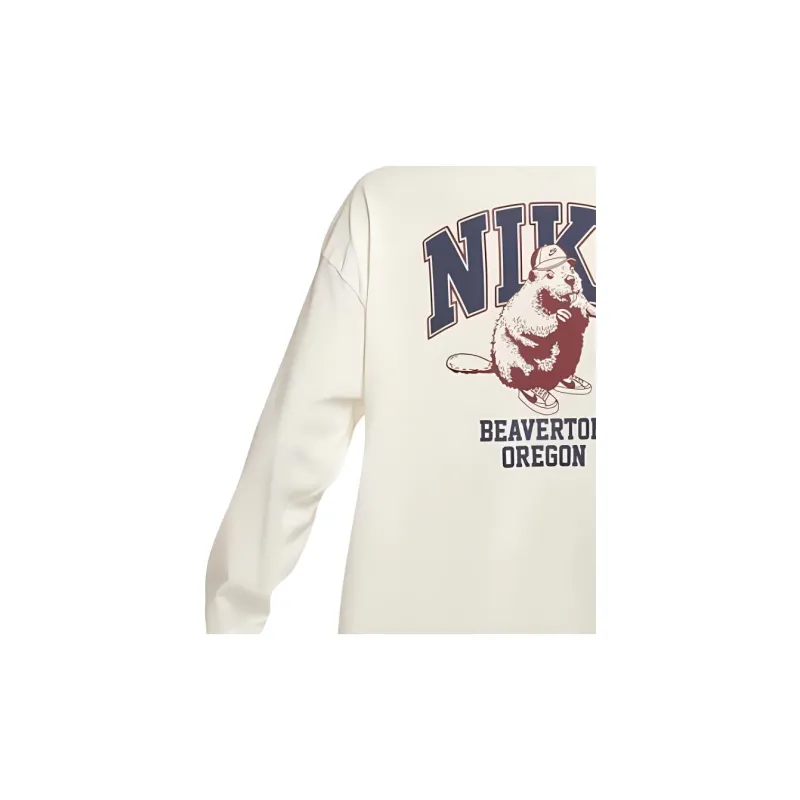 Nike Sportswear T Shirt Women's Sail White-4