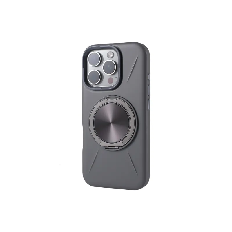 DEPA PC Material Rotating Stand Magnetic Phone Cases Compatible With Apple 12 16 Collection Minimalist-2