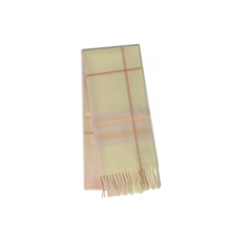 Burberry Cashmere Knit Scarves Women's Pink-0