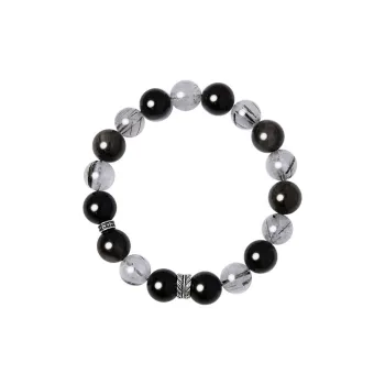ALIEN BANG Obsidian Bracelets Men's