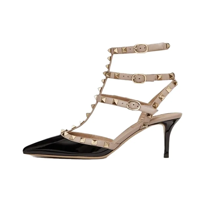 CZRSK Slim Heel High Heels Women's-3