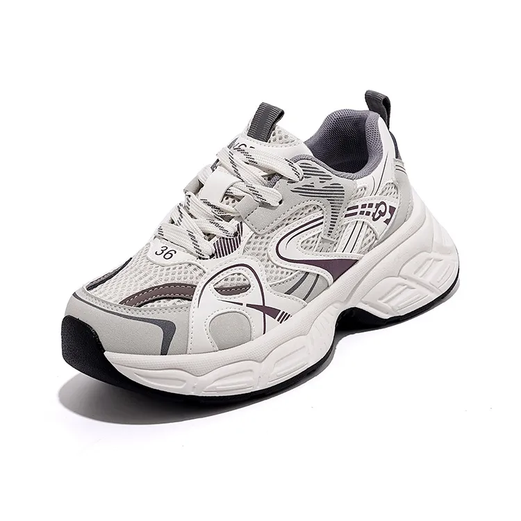 JOHLIN DREAM Height Increasing Low-Top Chunky Sneakers Women's-5