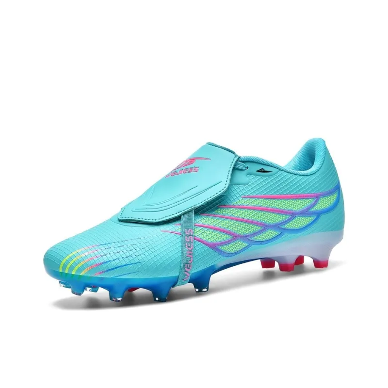 Kuding FG Rubber Long Studs Artificial Ground Coverage Impact-Resistant Soccer Shoes Unisex-2